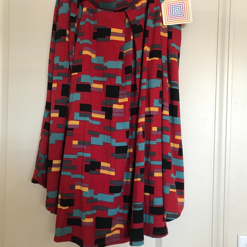LuLaRoe Madison Skirt 3XL